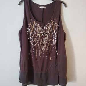 Sexy sequin tank!